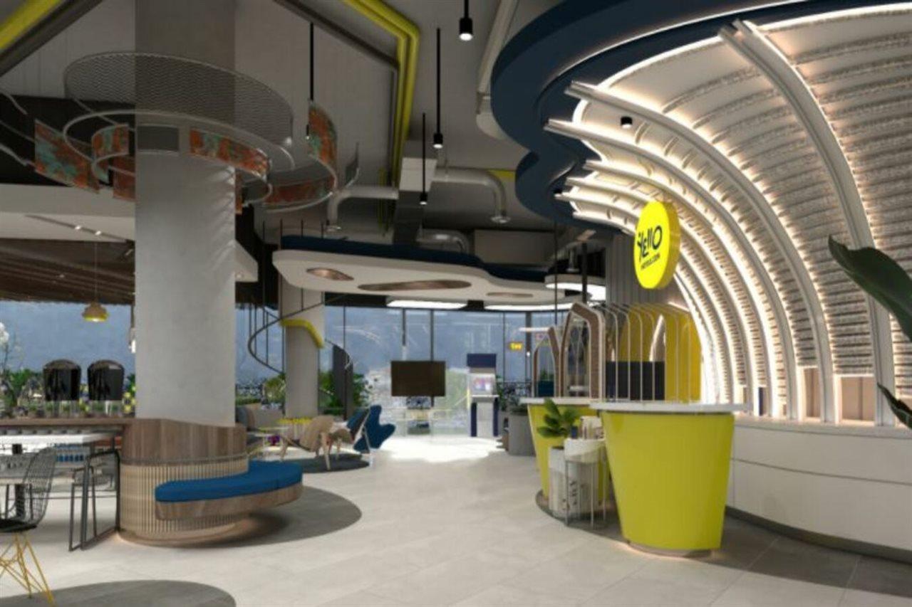 Yello Hotel Kuta Beachwalk Bali Exterior foto